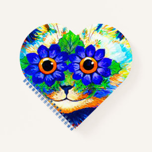Cuaderno Ojos de flor de gato