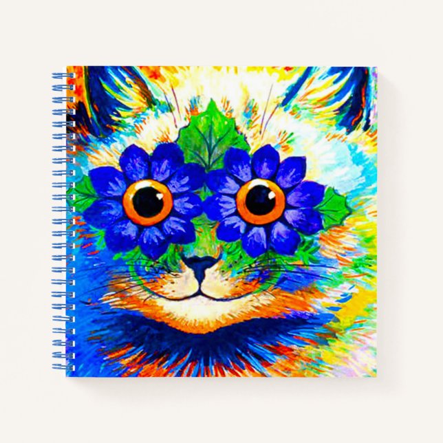 Cuaderno Ojos de Flor de Gato (Anverso)