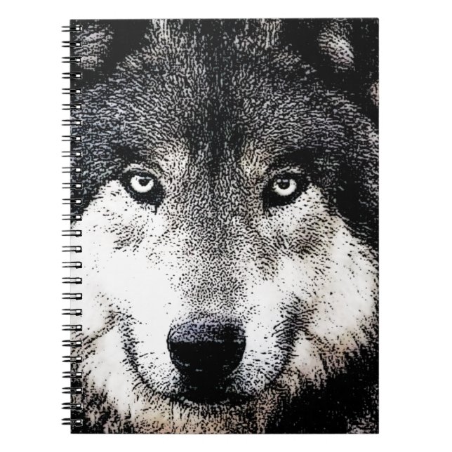 Cuaderno Ojos de lobo (Frente)