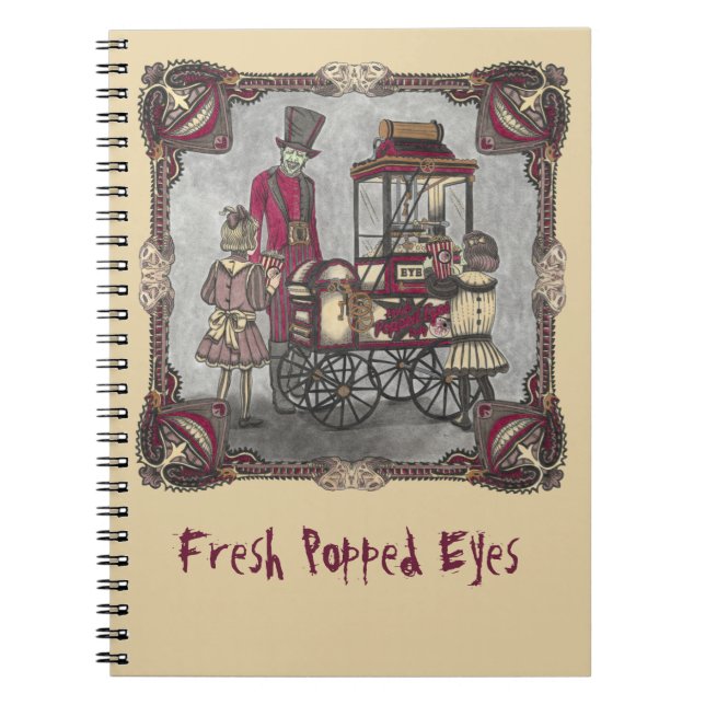 Cuaderno Ojos Frescos Reventados (Frente)