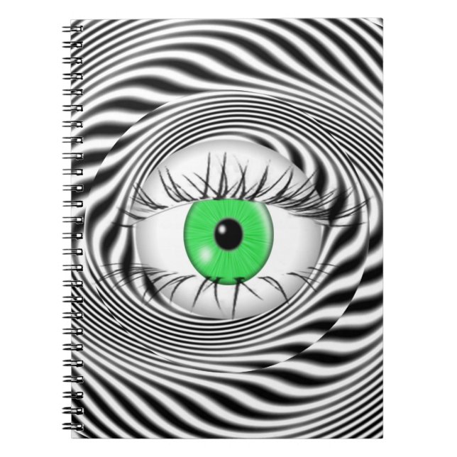 CUADERNO OJOS HIPNOTÓTICOS - HIPNOTISTA (Frente)