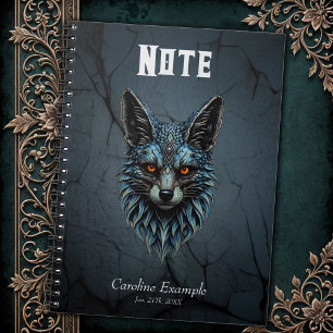 Cuaderno Ojos naranjas, piel fresca: El zorro deslumbrante.