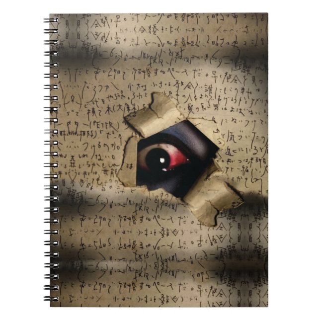 Cuaderno Ojos Siniestros V02 (Frente)