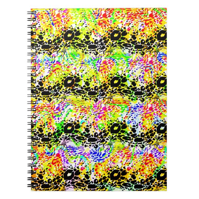 Cuaderno Ola colorida (Frente)