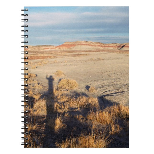 Cuaderno Ola del Desierto: Foto del Parque Nacional Petrifi (Frente)