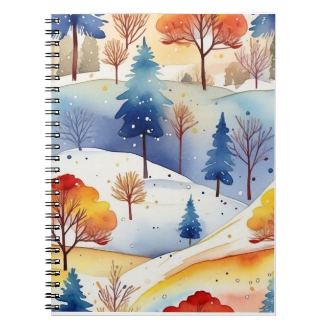 Cuaderno Ola marina Multicolor (Frente)