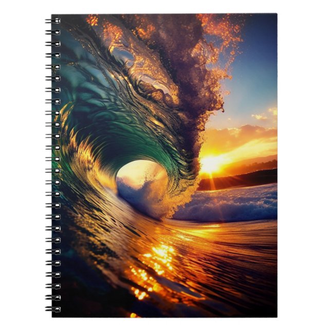 Cuaderno Ola oceánica (Frente)
