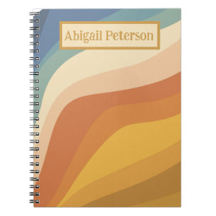 Cuaderno Ola retro, Diario de escritura,