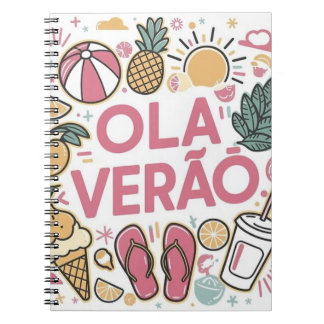 Cuaderno Olá Verão  / Hello Summer