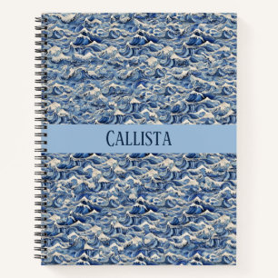 Cuaderno Olas Azules