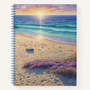 Cuaderno Olas de playa y arte de costa