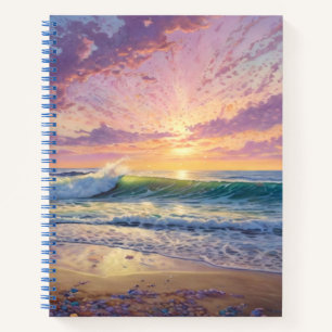 Cuaderno Olas de Playa y Arte de Costa