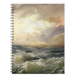 Cuaderno Olas de tormenta oceánica
