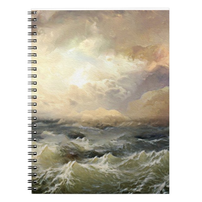 Cuaderno Olas de tormenta oceánica (Frente)