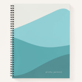 Cuaderno Olas de verde