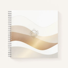 Cuaderno Olas del desierto calmo con esencia de Fennec | Se