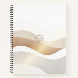 Cuaderno Olas del desierto calmo con esencia de Fennec | Se