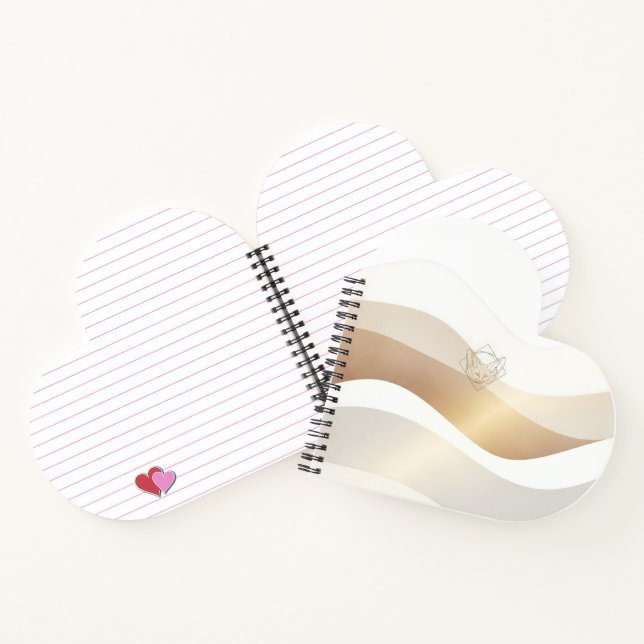 Cuaderno Olas del desierto calmo con esencia de Fennec | Se (Interior)