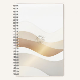 Cuaderno Olas del desierto calmo con esencia de Fennec | Se