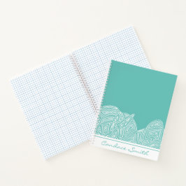 Cuaderno Olas Personalizadas