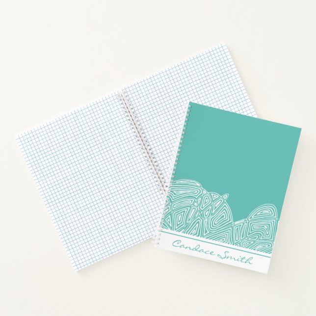 Cuaderno Olas Personalizadas (Interior)