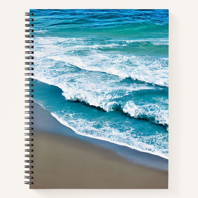 Cuaderno Olas Tropicales de Playa (Anverso)