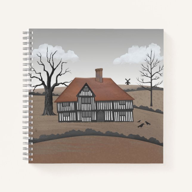 Cuaderno Old Crow Manor (Anverso)