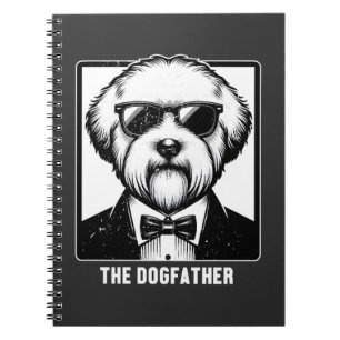 Cuaderno Old English Sheepdog El Padrino de Perro Esmoquin