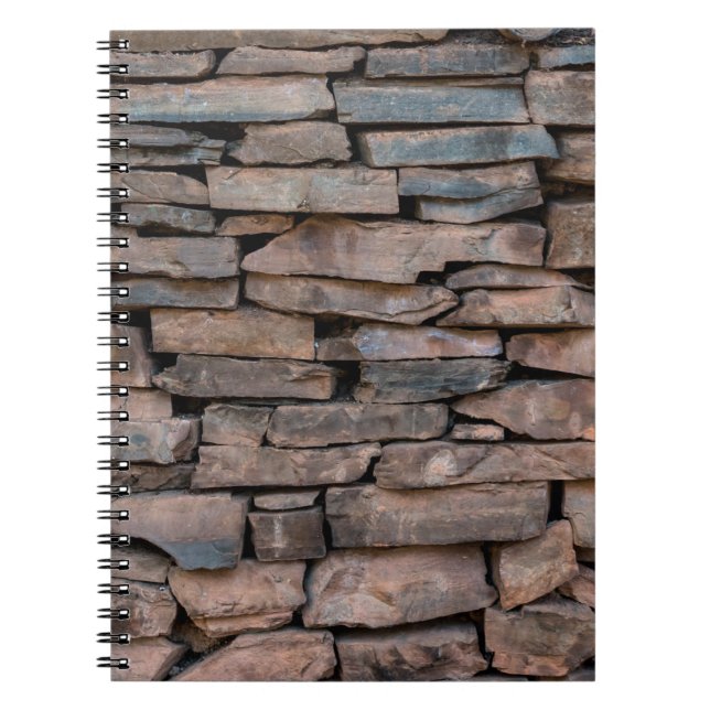 Cuaderno Old stone wall texture backgroundabstract, antique (Frente)