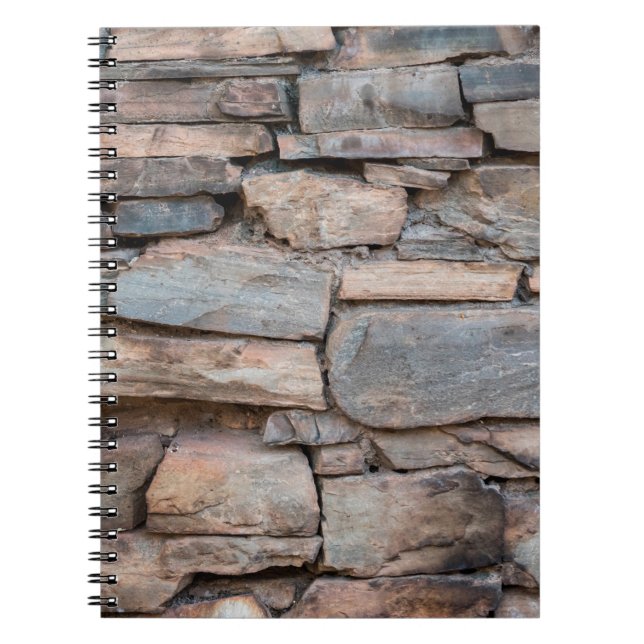 Cuaderno Old stone wall texture backgroundabstract, antique (Frente)
