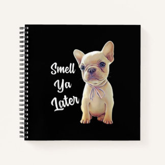 Cuaderno Oler ya después gracioso regalo de Bulldog francés