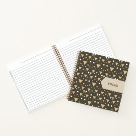 Cuaderno Olive Geometry Luxe