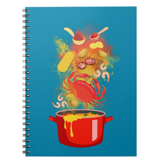 Cuaderno Olla para hervir cangrejos (Frente)