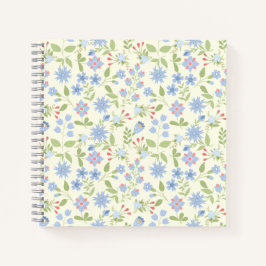 Cuaderno Olvídenme y flores de maíz