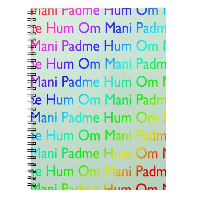 Cuaderno Om Mani Padme Hum (Frente)