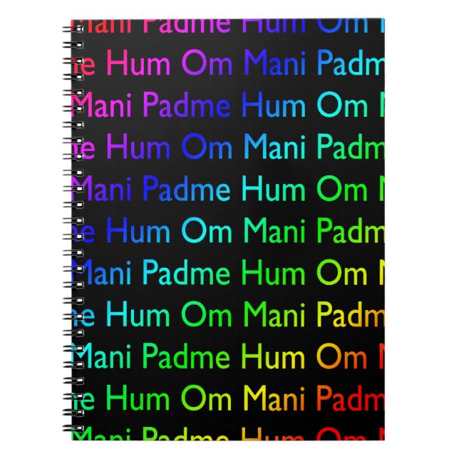 Cuaderno Om Mani Padme Hum (Frente)