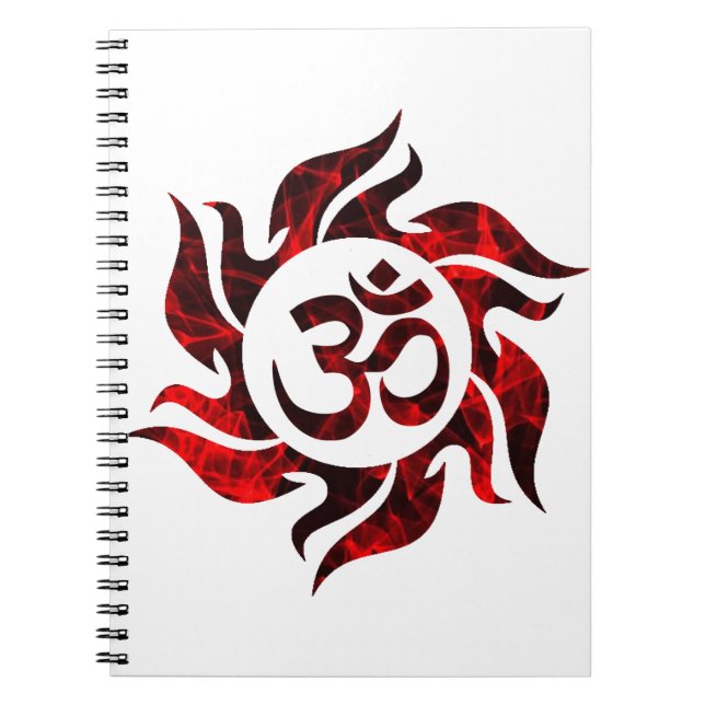 Cuaderno Om, Om Hindu, Om Symbol, Om Logo, Aum (Frente)