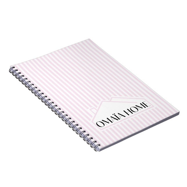 Cuaderno OMAÏA HOME Minimal House Logo Notebook (Lado Derecho)