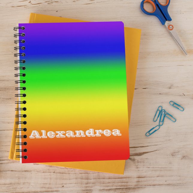 Cuaderno Ombre arcoiris (Subido por el creador)