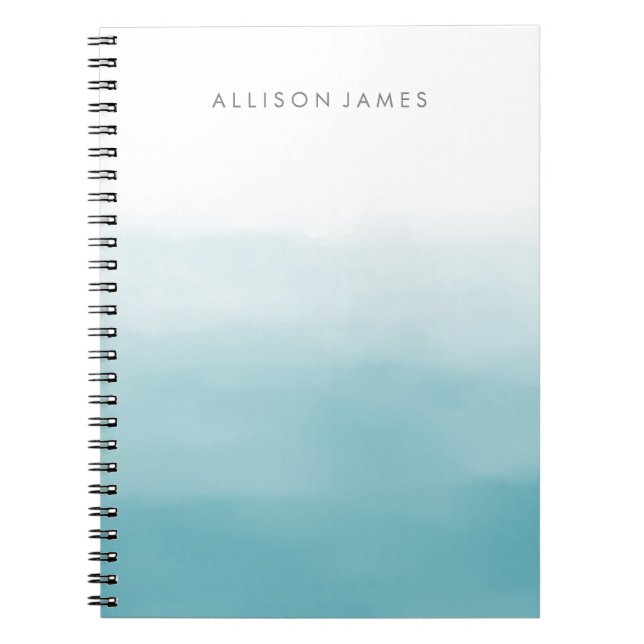 Cuaderno Ombre azul (Frente)