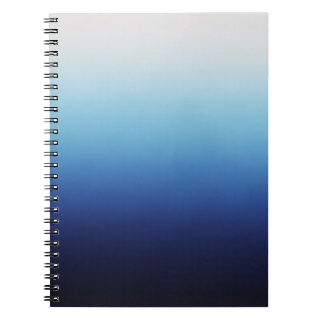 Cuaderno Ombre azul (Frente)