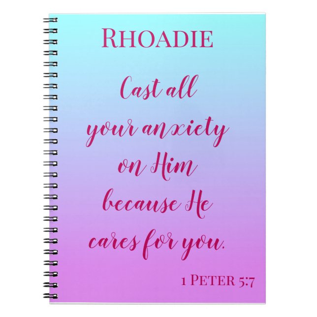 Cuaderno Ombre Motivador (Frente)