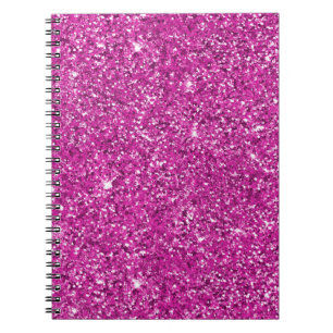 Cuaderno Ombre Sparkle, Purpurina Rosa Girly