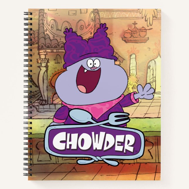 Cuaderno Onda de Chowder (Anverso)