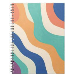 Cuaderno Ondas abstractas