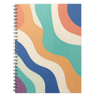 Cuaderno Ondas abstractas