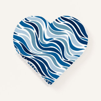 Cuaderno Ondas abstractas en azul