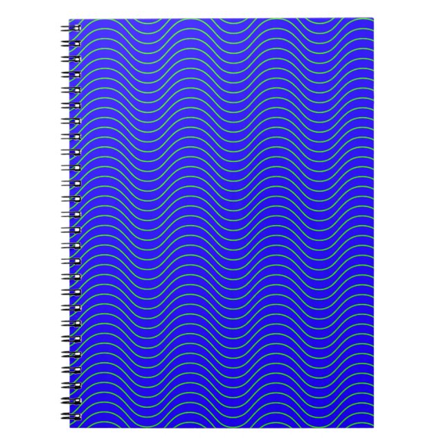 Cuaderno Ondas azules (Frente)