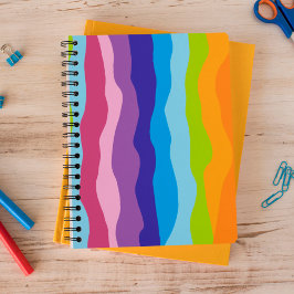 Cuaderno Ondas coloridas