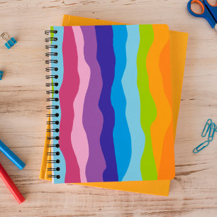 Cuaderno Ondas coloridas